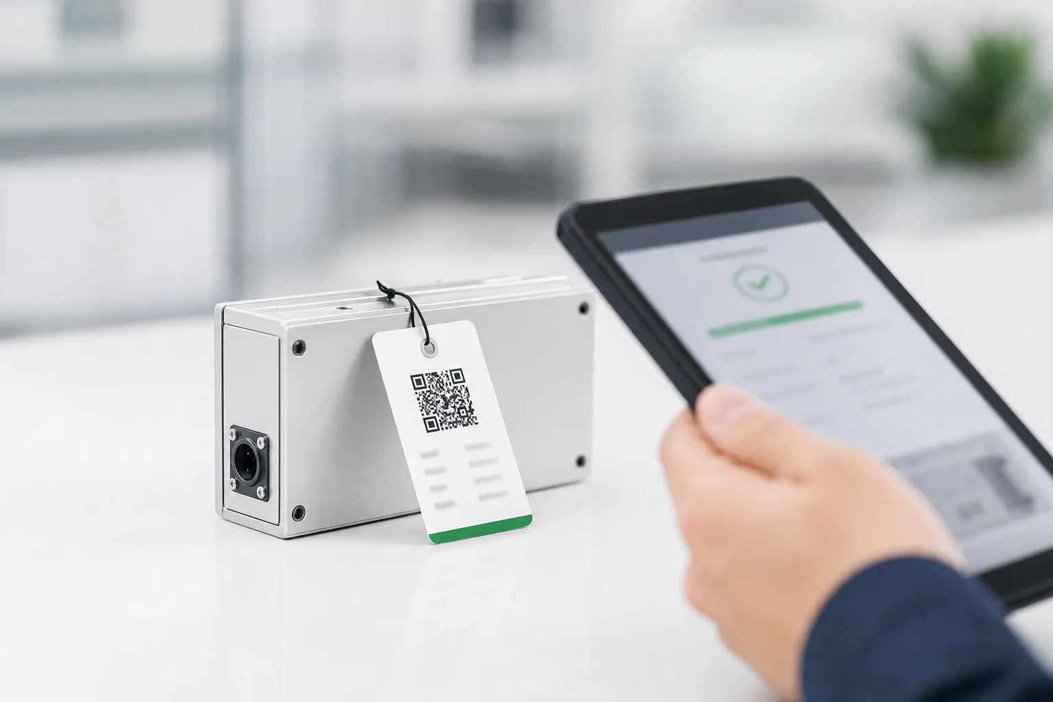 Scanning a code to view product traceability information